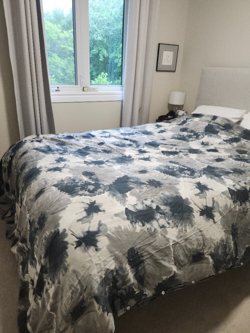 Linen Chest Duvet Cover - KING size